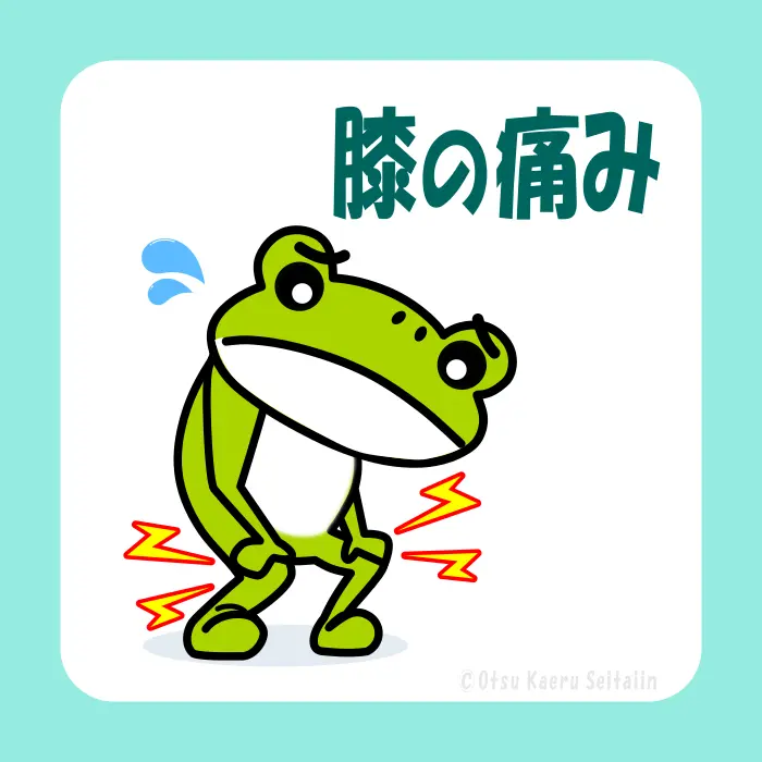 膝の痛みの症状ページ